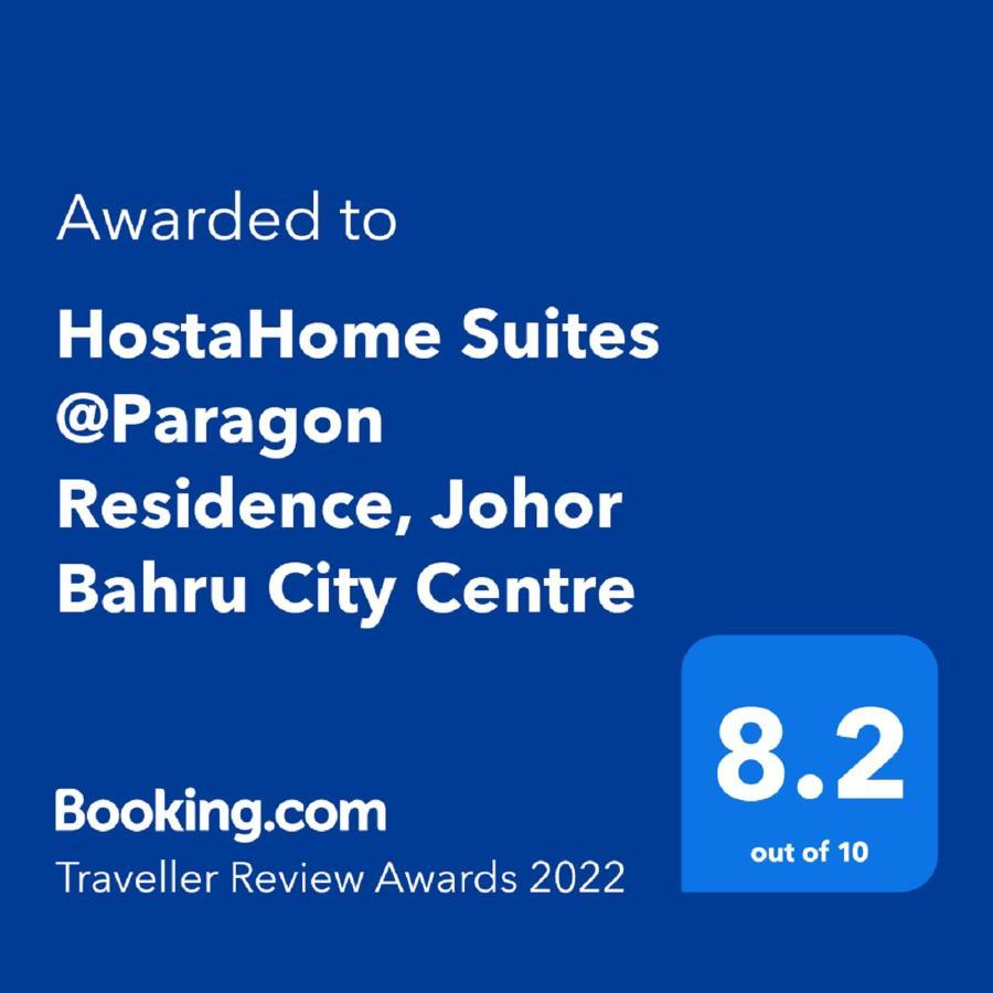 Experience The Coast - Hostahome Suites At Paragon Residence Near Downtown Johor Bahru Exteriör bild